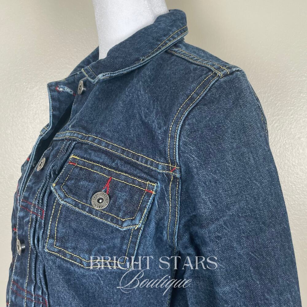 Rare Denim Jacket ALT Wash ASO Buffy Summers Buffy the Vampire Slayer Y2K Blue - Picture 8 of 11